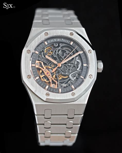 audemars piguet royal oak lady vetro|audemars piguet royal oak openworked.